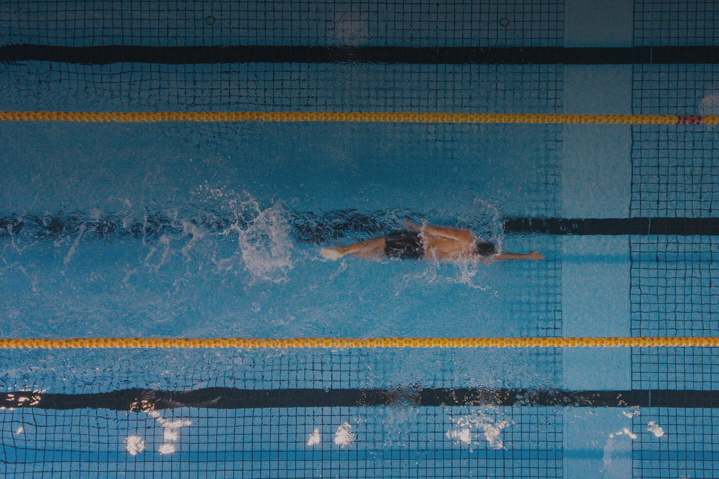 indoor swimming at gym