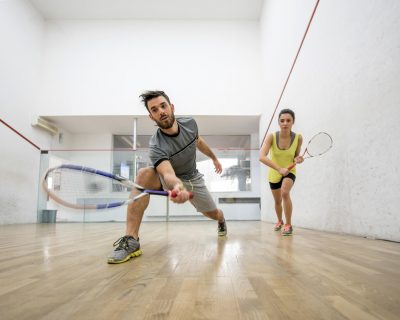 Lunging for a Racquetball | Colorado Athletic Club - Flatirons