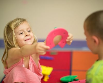 Kids Playing in Our Childcare Center | Colorado Athletic Club - Inverness