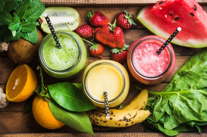 fruit and veggie smoothies